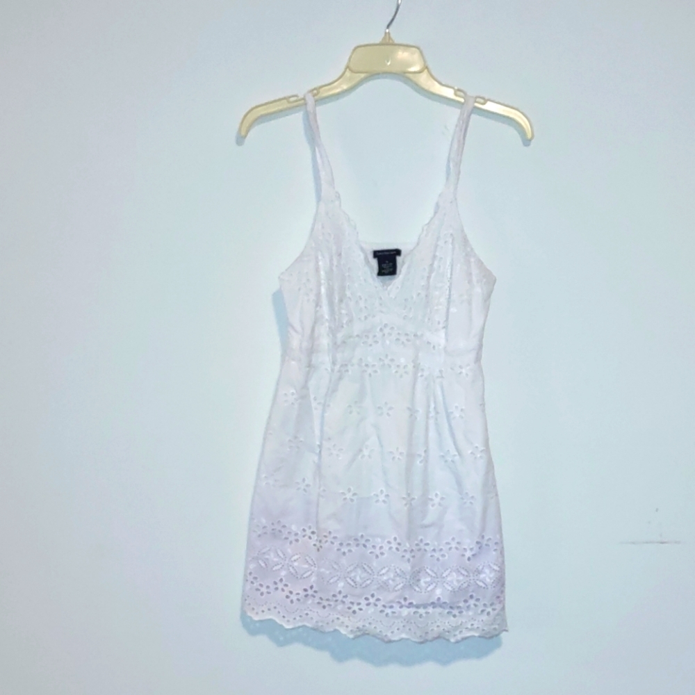 White dress top